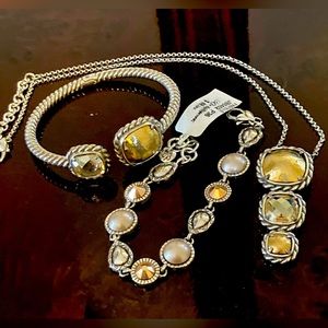 Brighton set includes Necklace and two bracelets - NWT/NWOT SET RETAIL $289